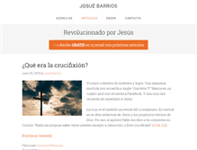 Tablet Screenshot of josuebarrios.com